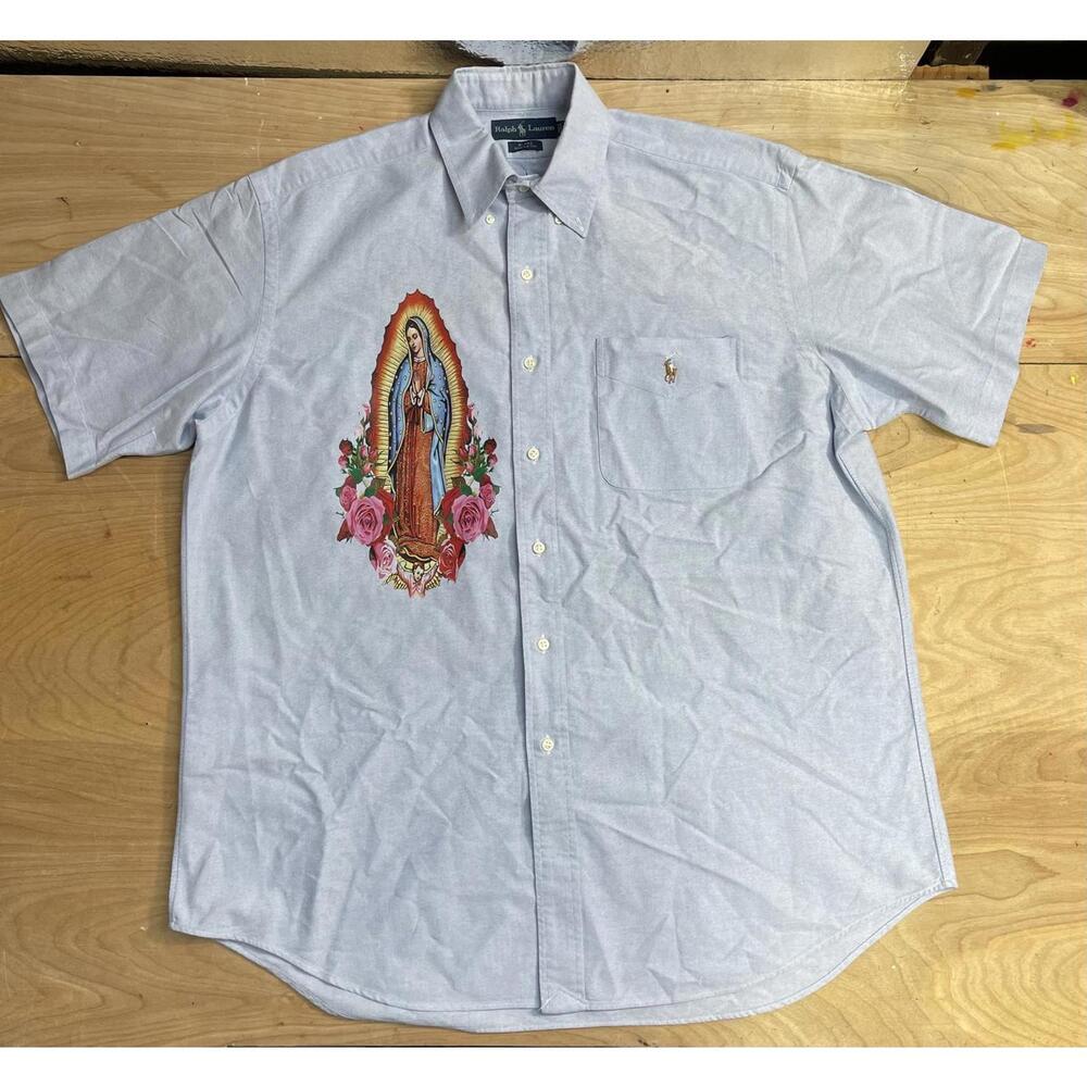 RALPHA LAUREN VIRGIN MARRY STYLE FLANNEL